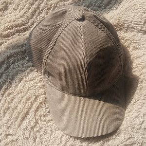 Corduroy hat